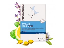 Imagen del producto Pranarom Aromanoctis forte sueño 30 cápsulas
