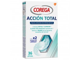 Imagen del producto Corega acción total limpiador 30 tabletas