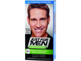 Imagen del producto Just for men colorante en champú castaño medio