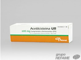 Imagen del producto Acetilcisteína Stada 600 mg 20 comp.
