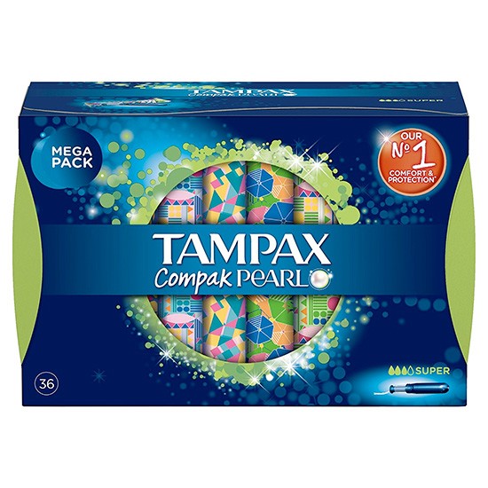 Imagen de Tampax compak tampones pearl regular 36u