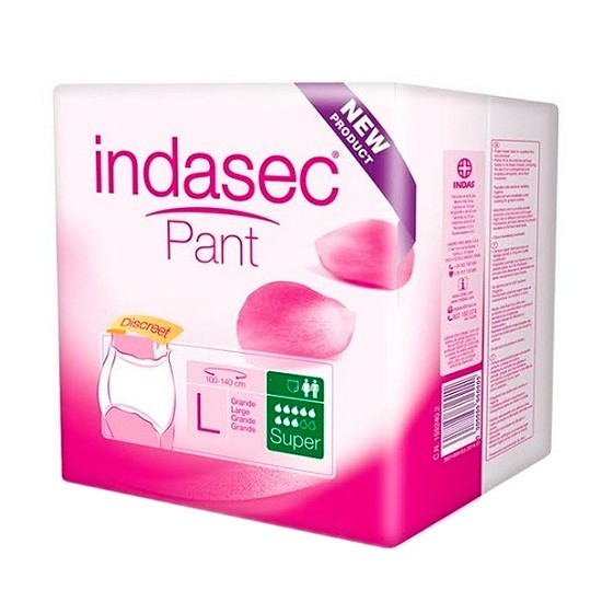 Imagen de Indasec Pant Super t/grande 10+6uds
