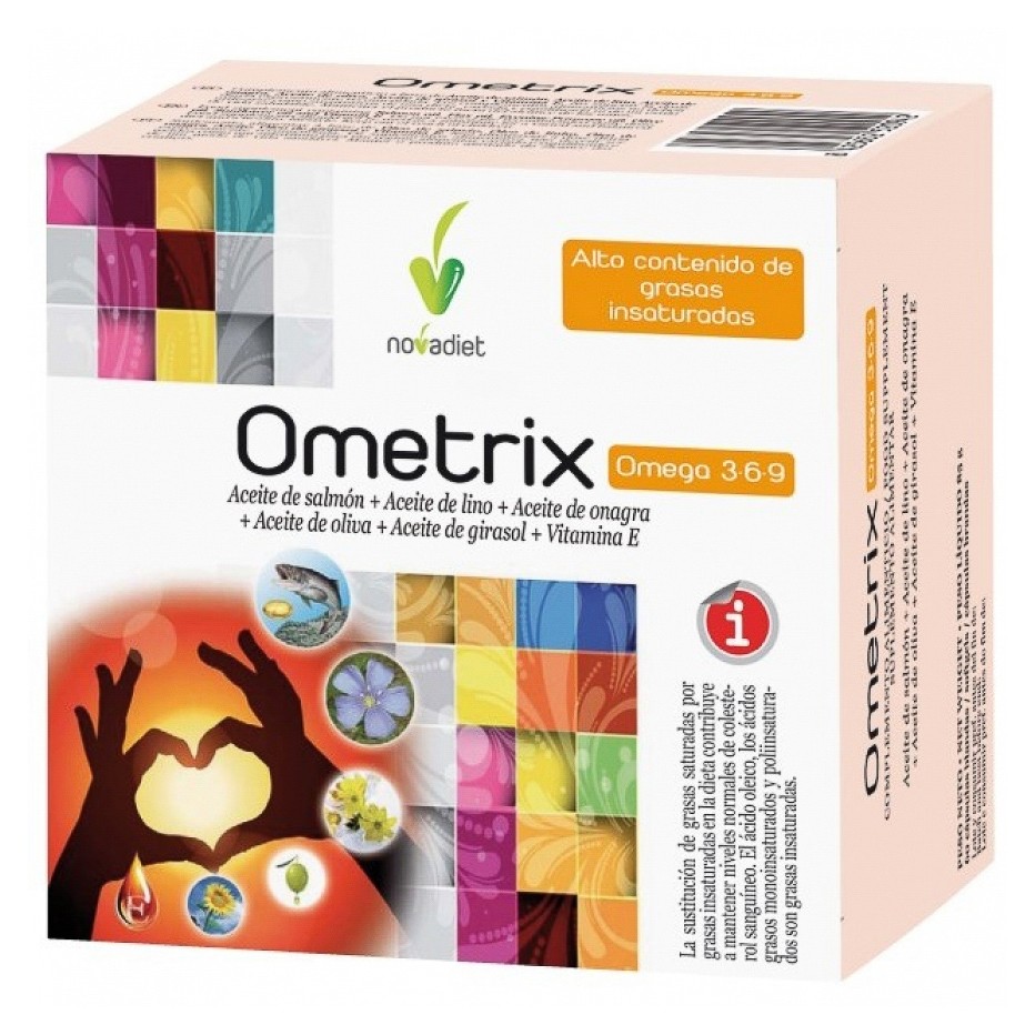Imagen de Novadiet Ometrix 3,6,9 60 cápsulas