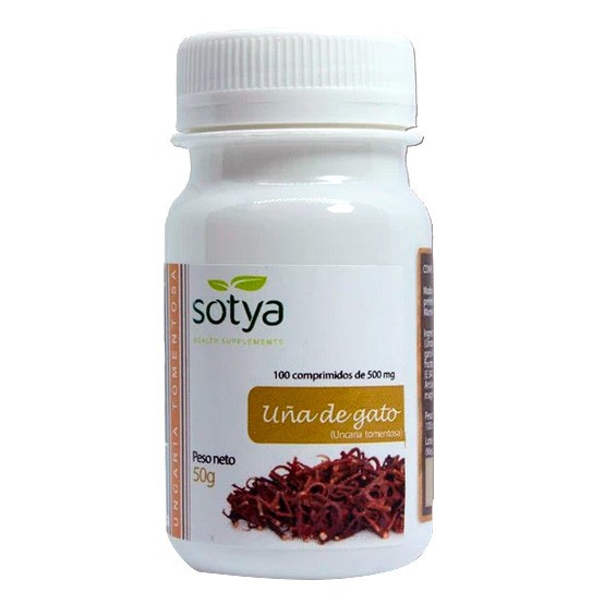 Imagen de Sotya uña de gato 100 comprimidos 500mg