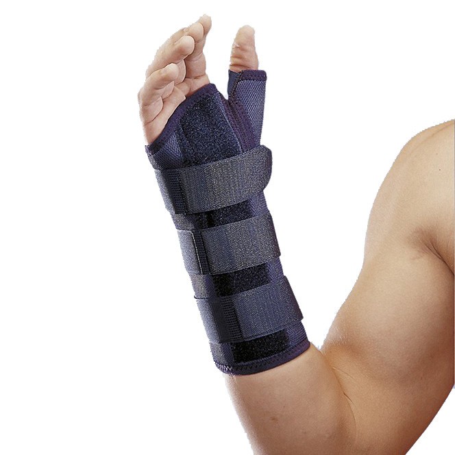 Imagen de Orliman muñequera semirrígida media pulgar-palmar izquierda MFPI81 talla 3