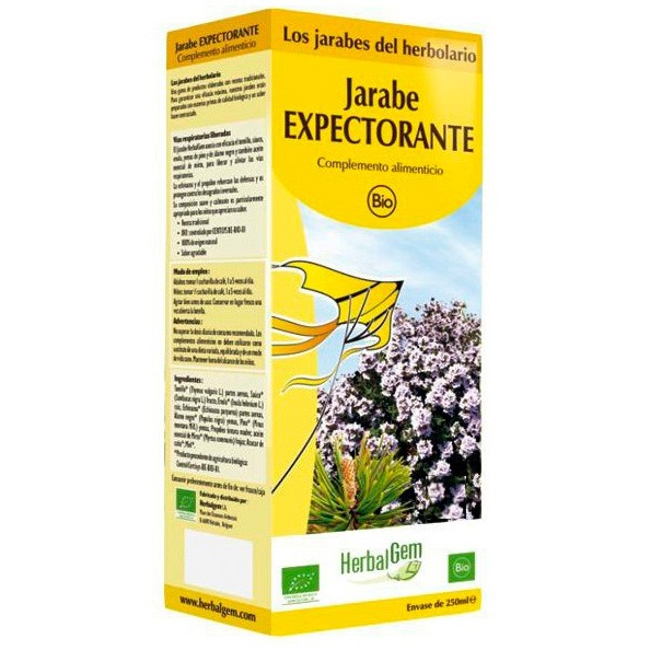 Imagen de Herbalgem jarabe expectorante bio 150ml
