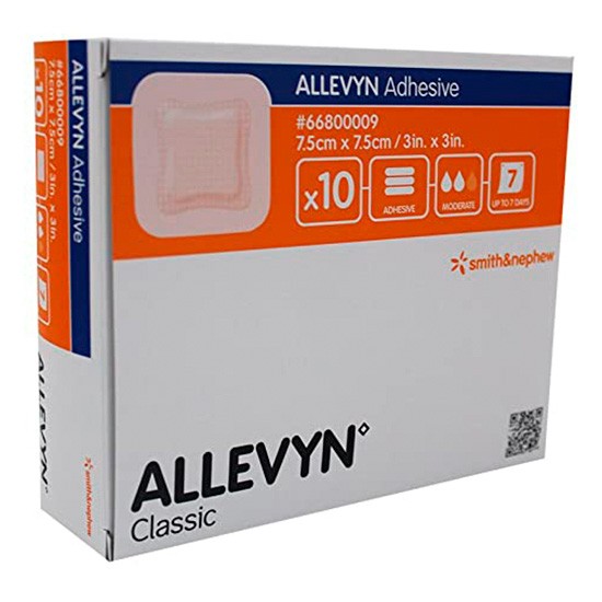 Imagen de Allevyn adhesive 7,5x7,5cm 10u aposito