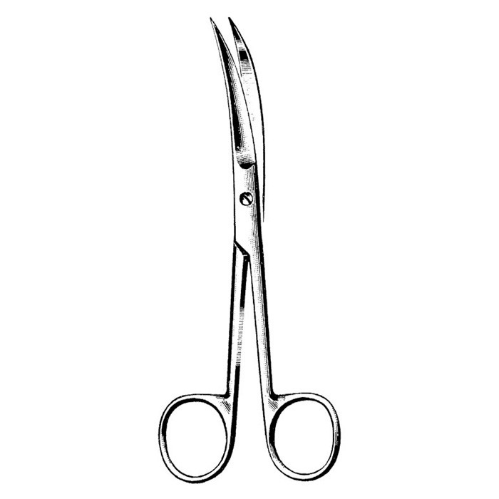 Imagen de TIJERAS CURVAS CORYSAN 14 CM  BLISTER