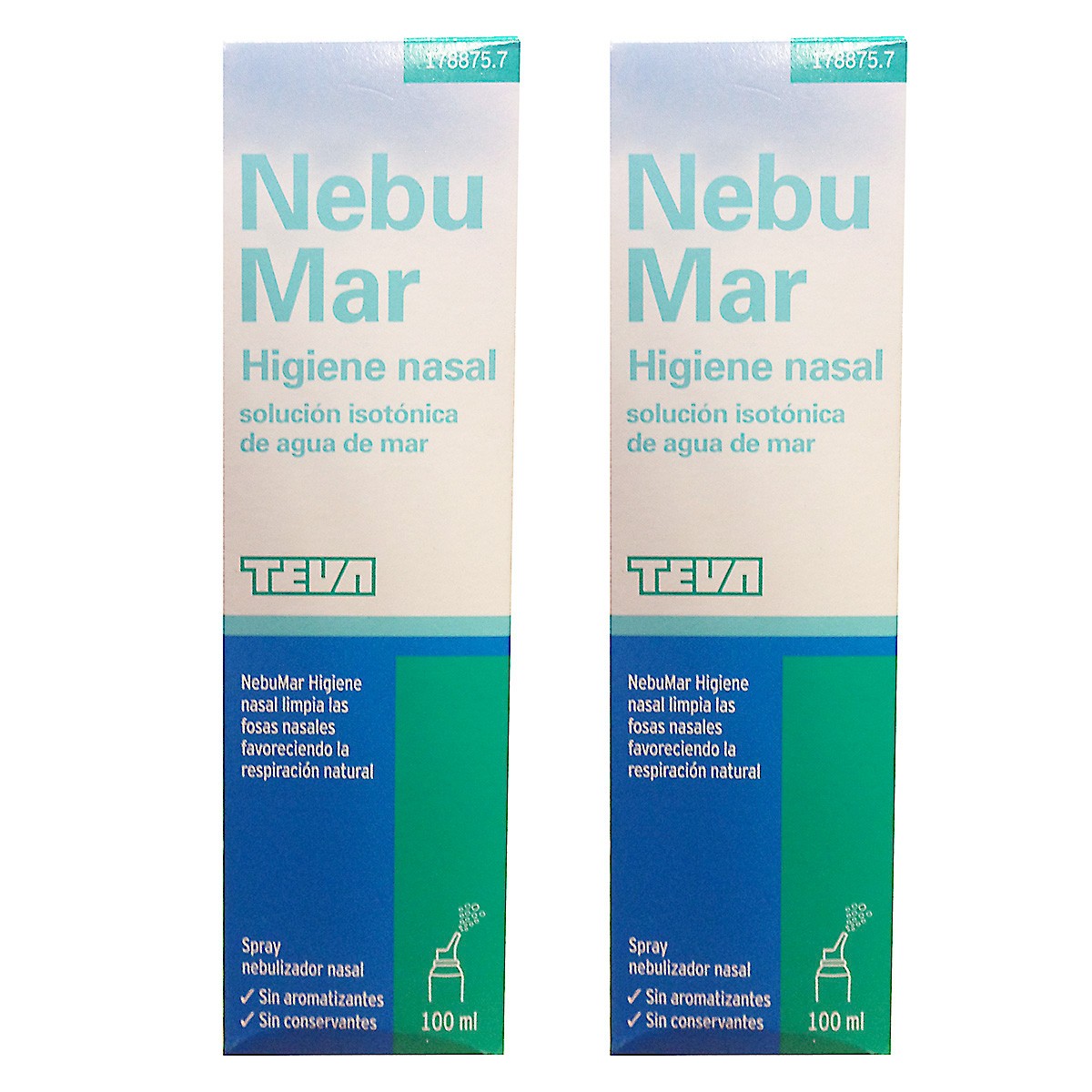 Imagen de Nebumar Duplo higiene nasal mar 100ml
