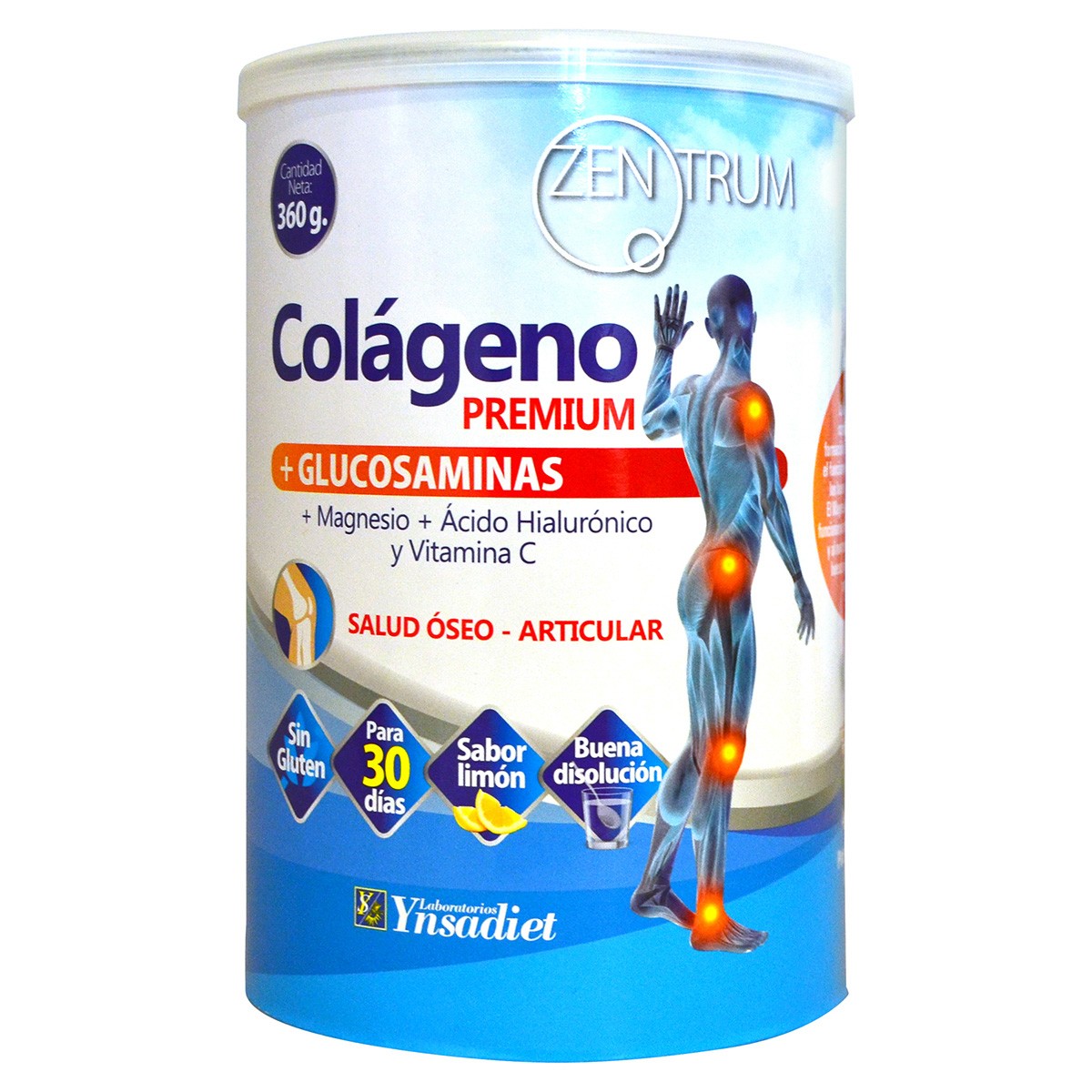 Imagen de Ynsadiet colágeno premium zentrum 360g