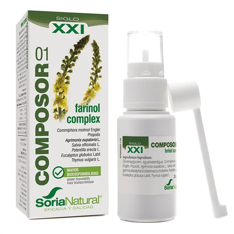 Imagen de Soria Natural Composor Farinol Complex XXI 30ml