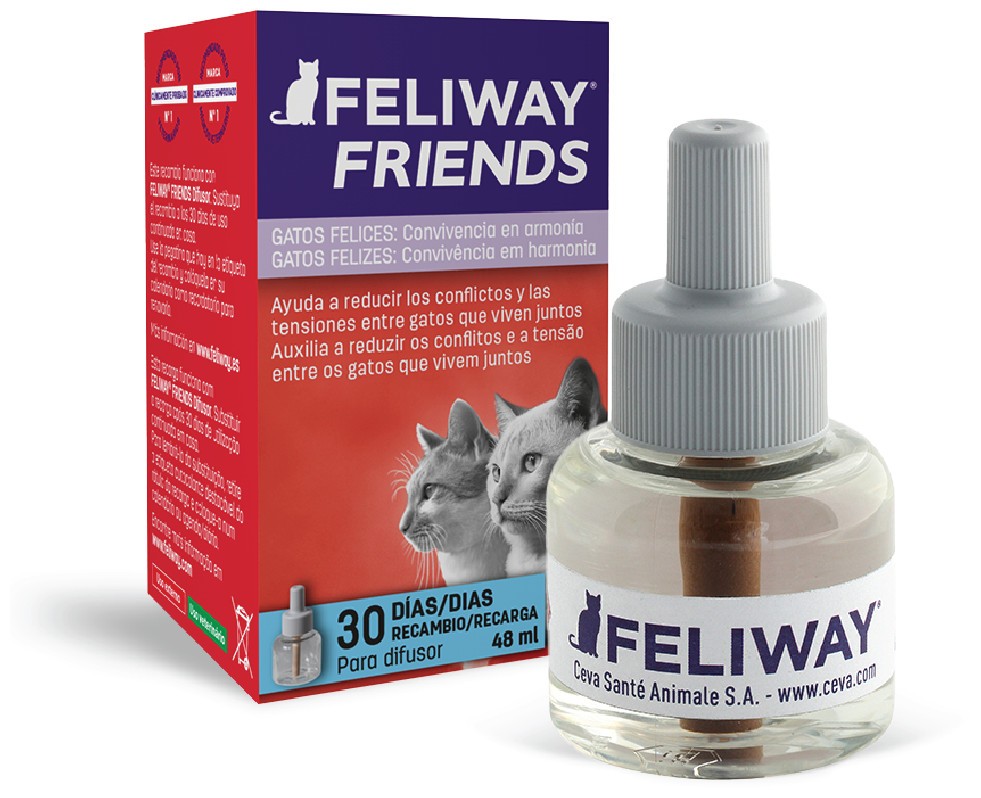 Imagen de Ceva Feliway Friends Recambio 48ml