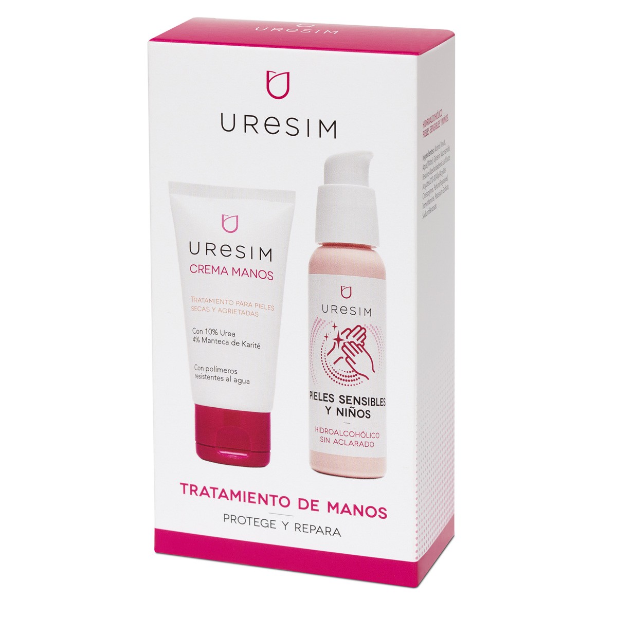Imagen de Uresim pack crema manos + gel limpiador 50ml + 60ml