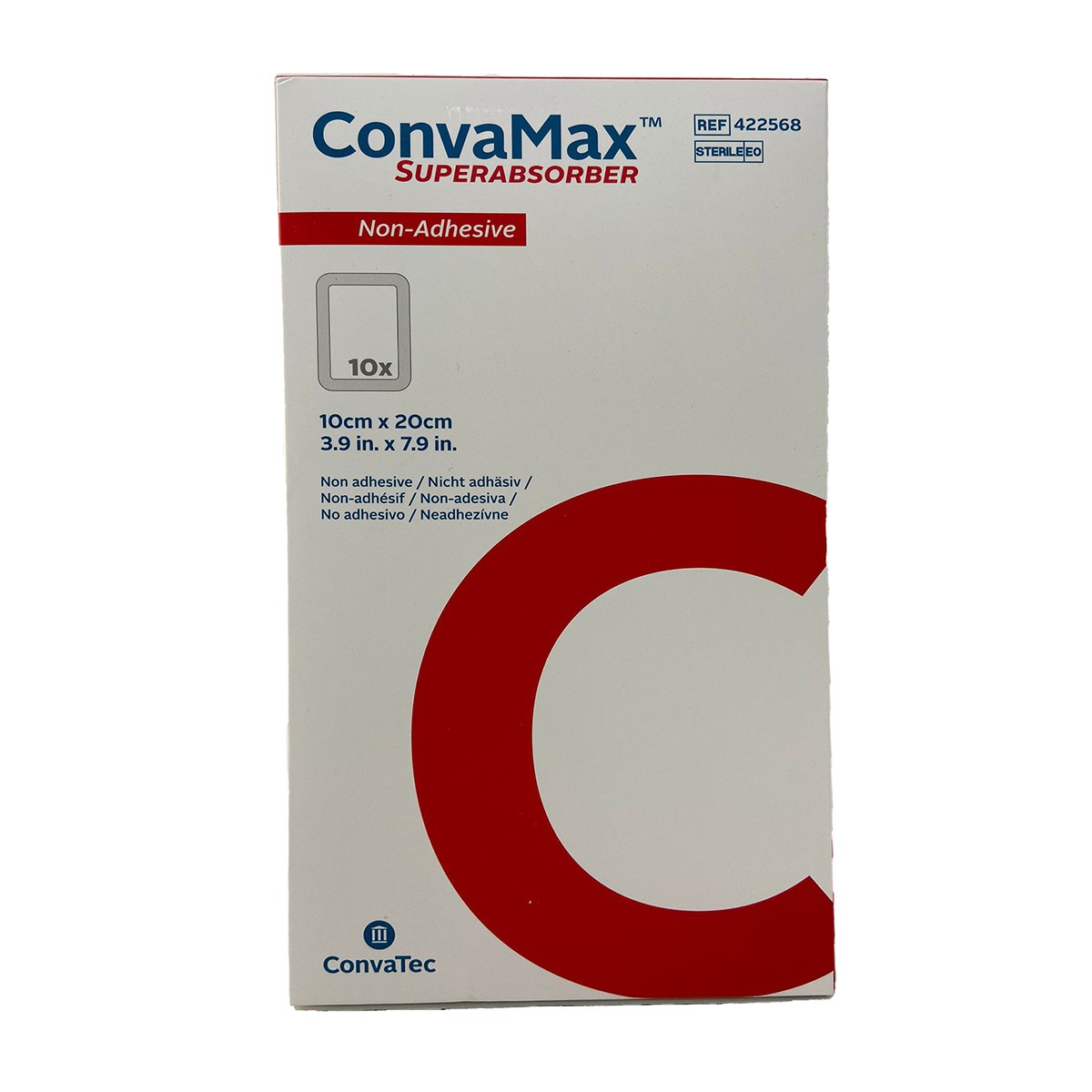 Imagen de Convamax Superabsorber 10x20cm no adhesivo
