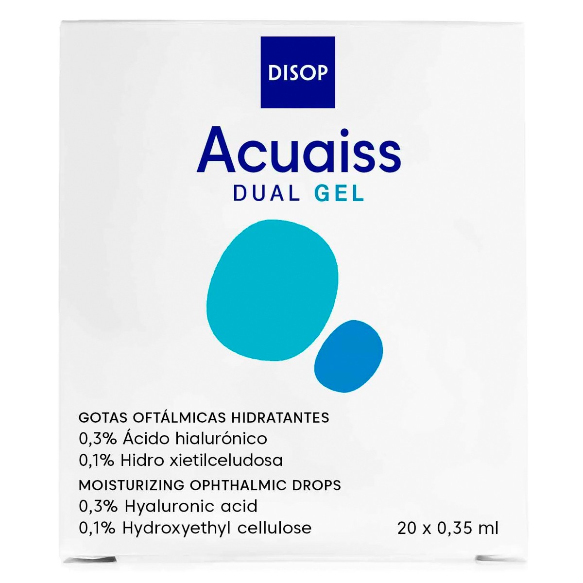Imagen de Acuaiss dual gel monodosis 20x0,35ml