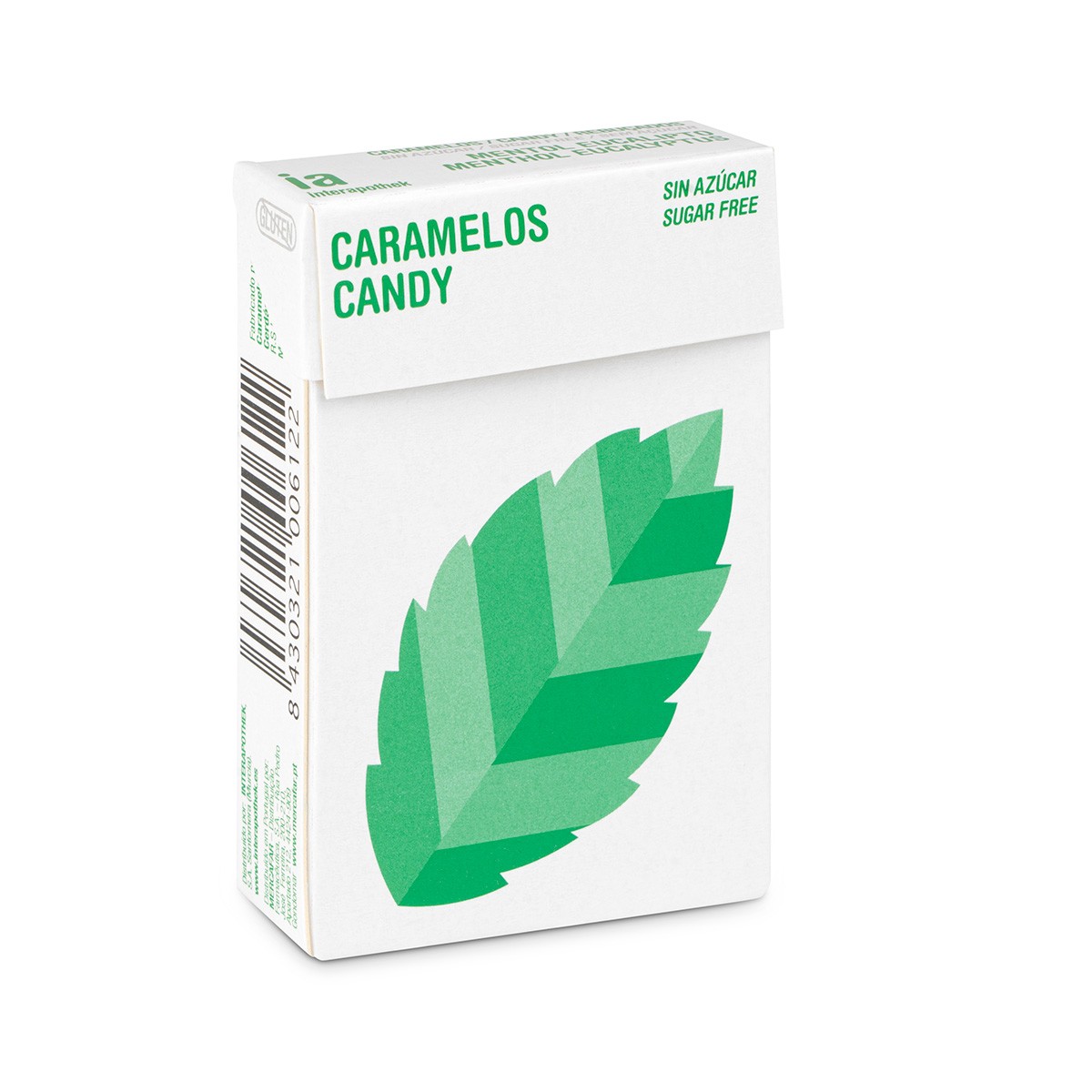 Imagen de Balmelos mentol eucaliptus cajita sin azúcar