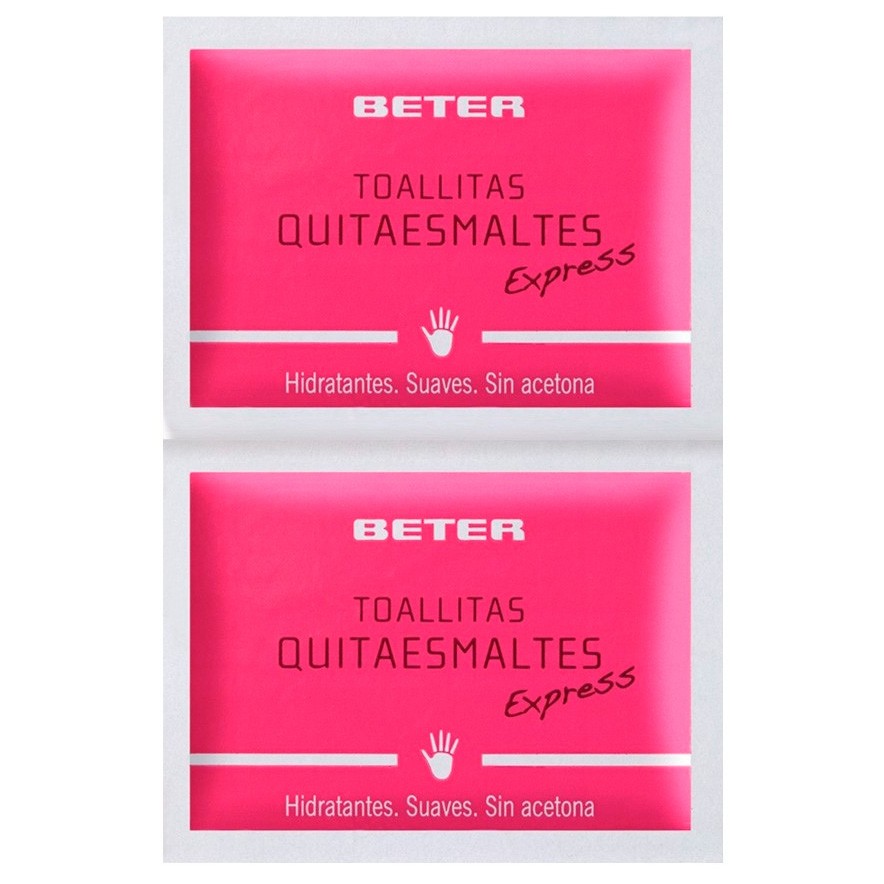 Imagen de Beter toallitas quitaesmalte 10uds