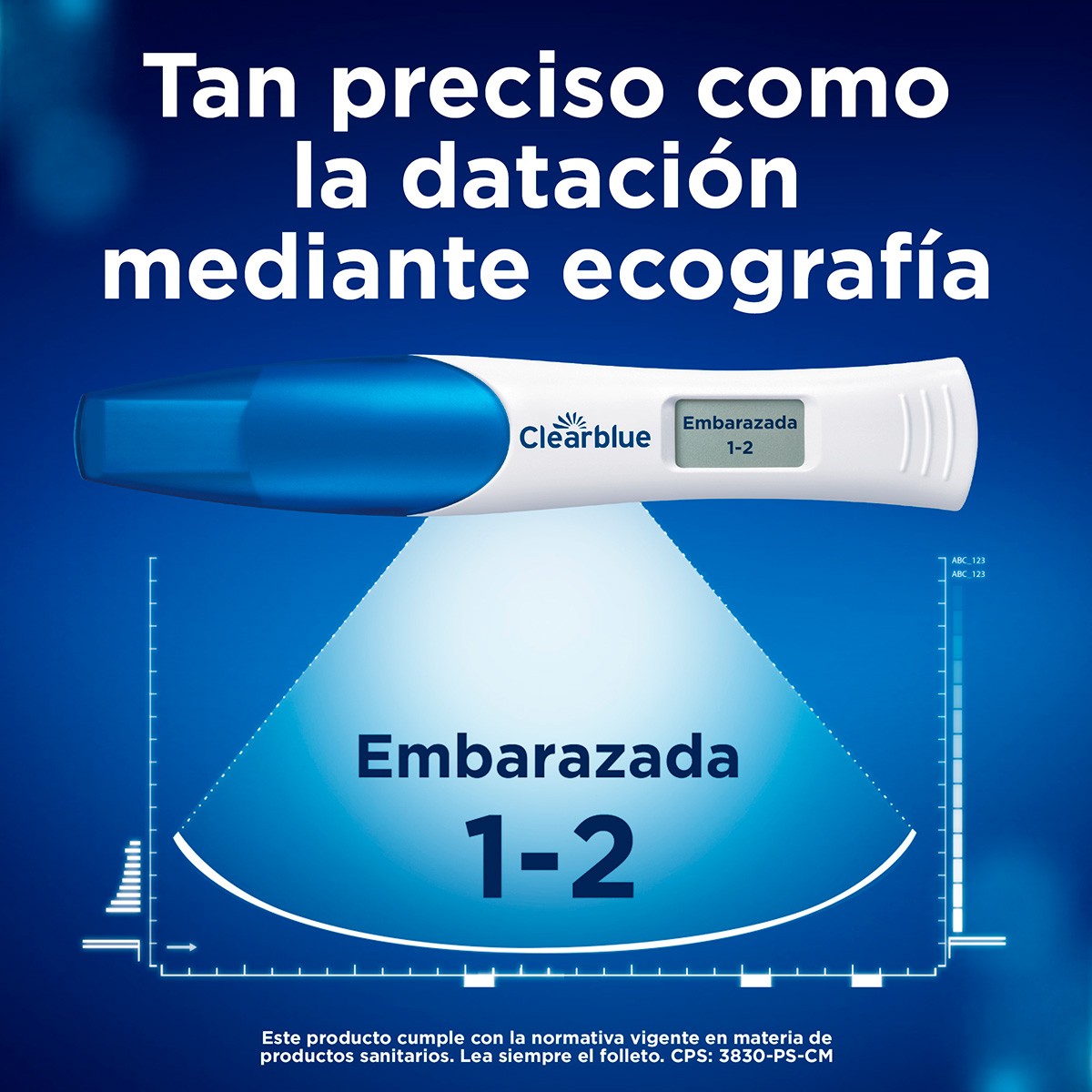 Imagen de Clearblue Test Embarazo Digital con Indicador de Concepción