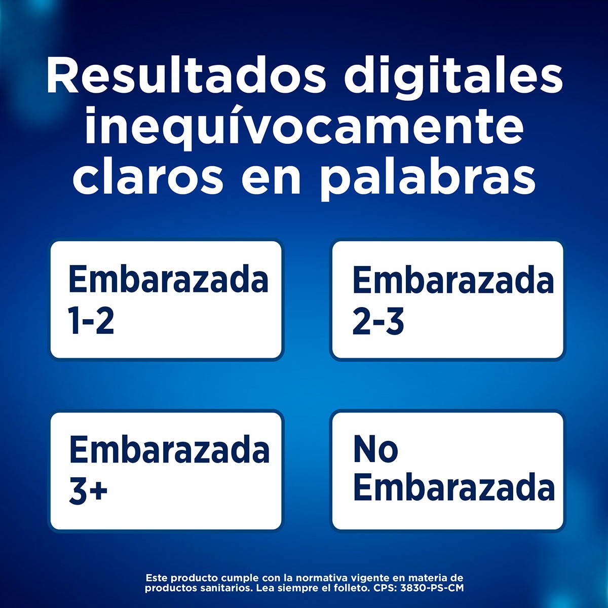 Imagen de Clearblue Test Embarazo Digital con Indicador de Concepción