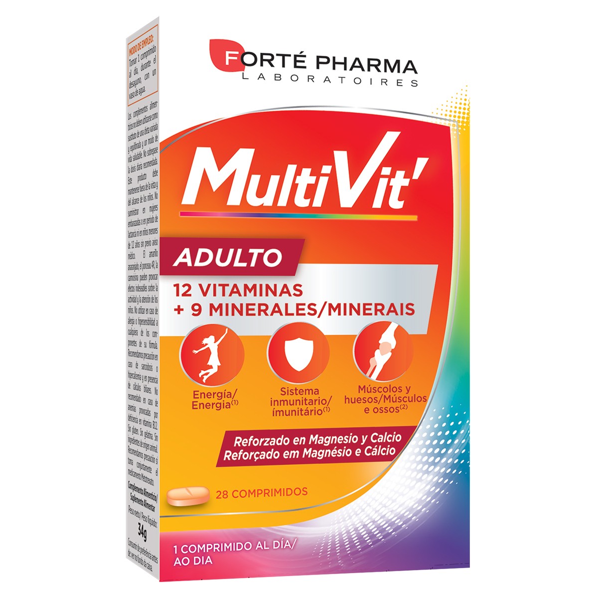 Imagen de Forte pharma energy multivit adultos 28 comprimidos