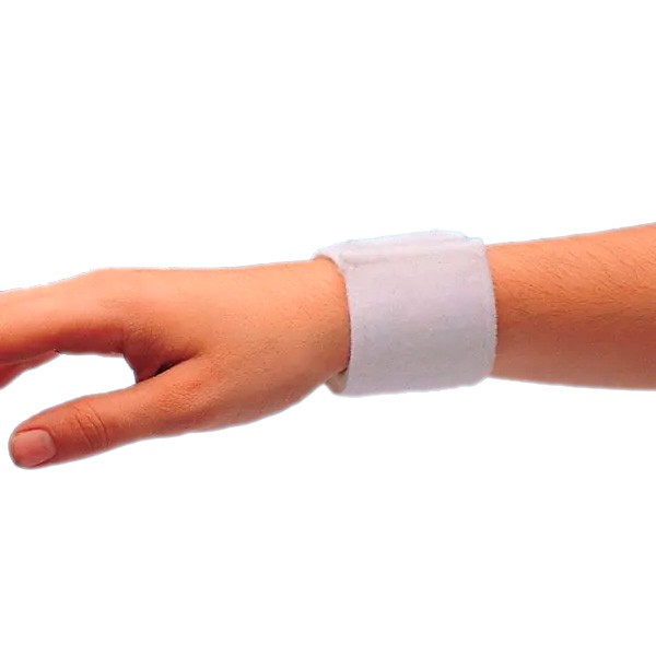 Imagen de Corysan muñequera velcro blanca