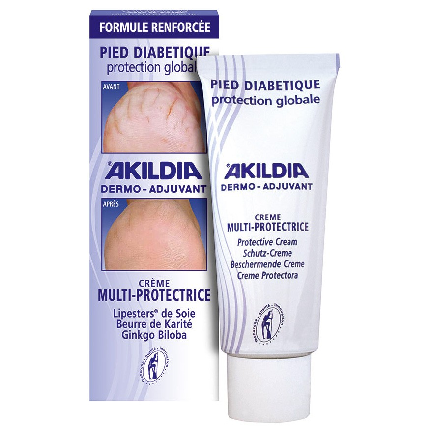 Imagen de Akildia  crema pie diabetico 75 ml