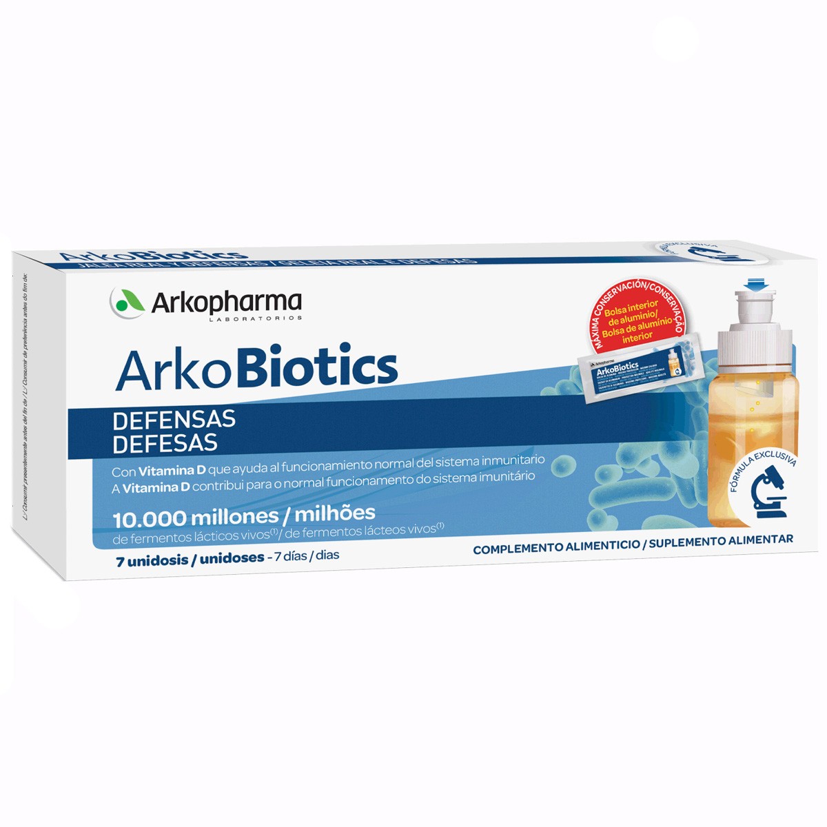 Imagen de ARKOBIOTICS DEFENSAS ADULTOS 7 DOSIS