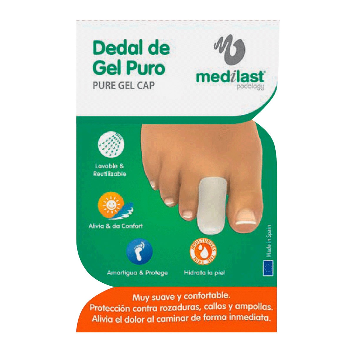 Imagen de Medilast dedal de gel puro talla grande