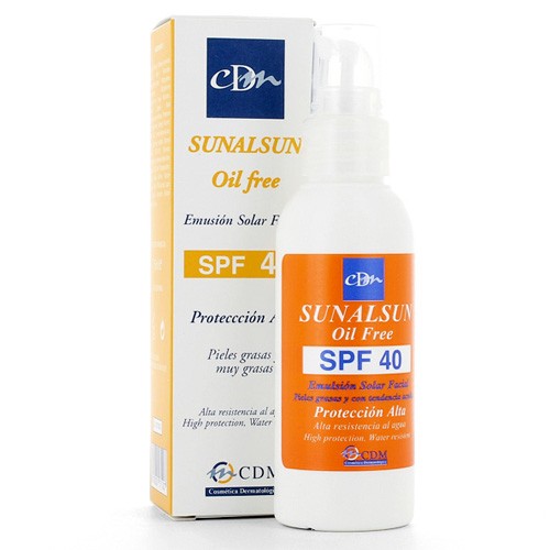 Imagen de CDM Sunalsun oil free prot alta spf40 75ml