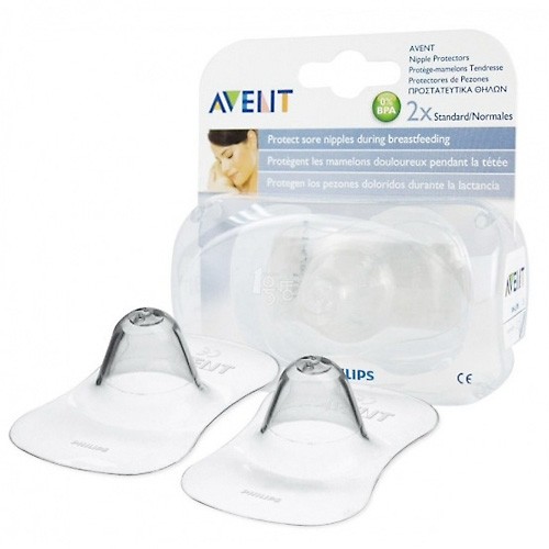 Imagen de Avent Protector pezón silicona mini 2uds