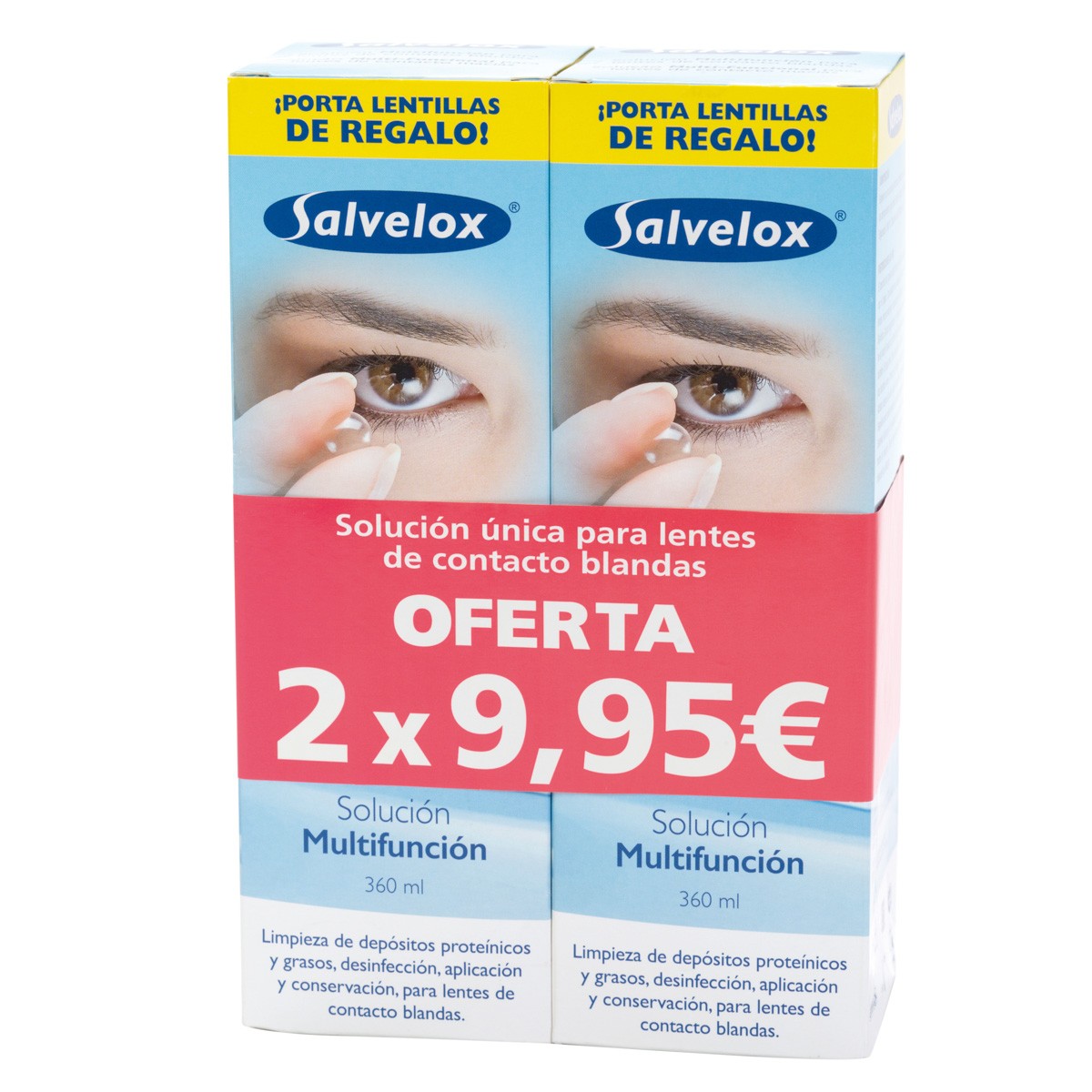 Imagen de Salvelox solución multifuncion 2x360ml