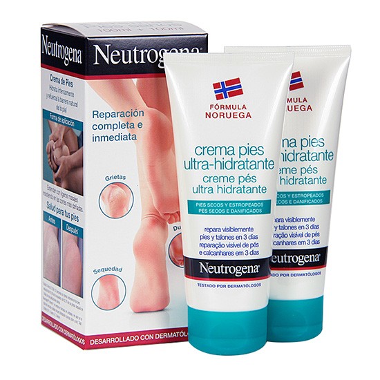 Imagen de Neutrogena Crema Pies Secos Duplo 2x100 ml