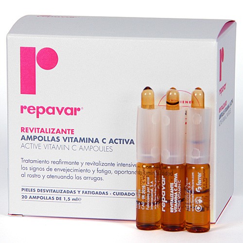 Imagen de Repavar Revitalizante ampollas de vitamina C 20 ampollas