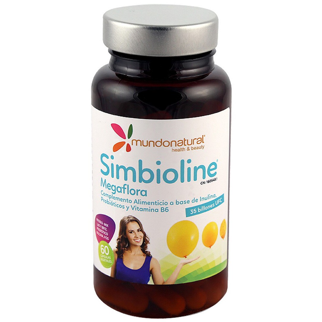Imagen de Mundo natural simbioline megaflora 60caps