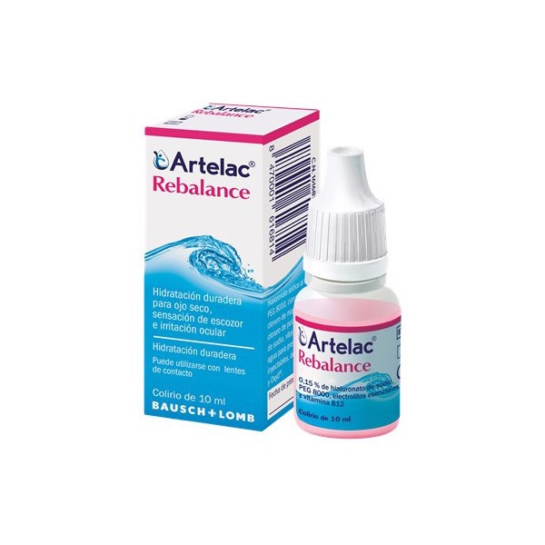 Imagen de Artelac Rebalance colirio ojo seco 10ml