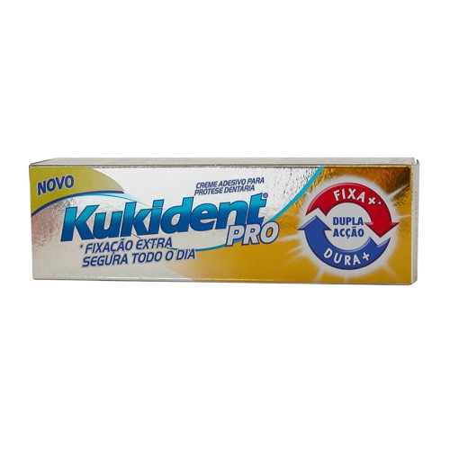 Imagen de Kukident Pro Plus firmeza al masticar sin sabor 40g
