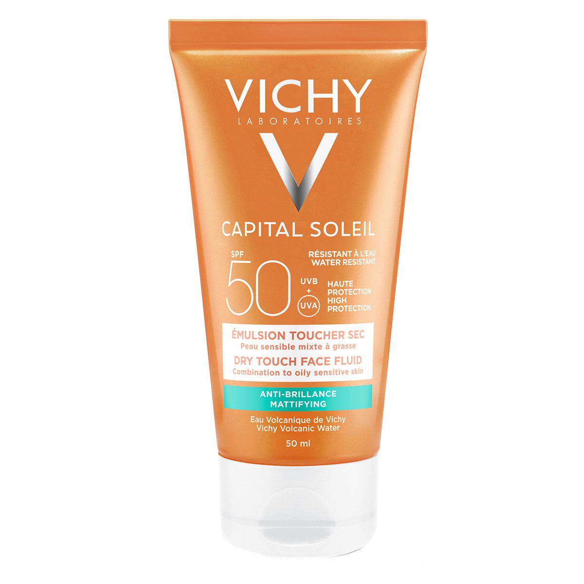 Imagen de Vichy Capital soleil crema rostro tacto seco SPF50 50ml