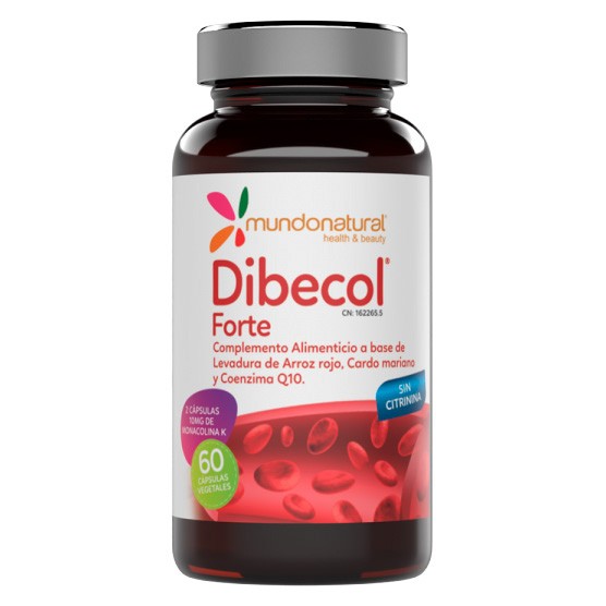 Imagen de Mundo natural Dibecol forte 60 caps