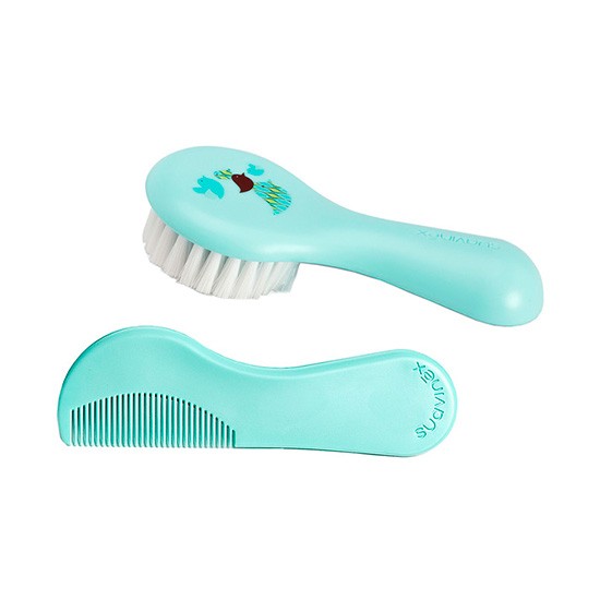 Imagen de Suavinex cepillo y peine azul