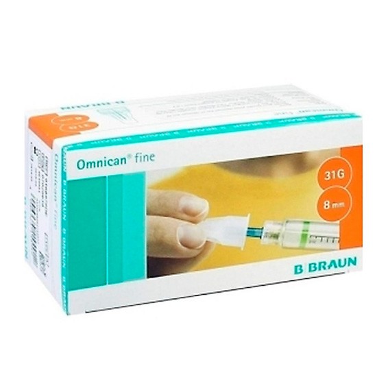 Imagen de Agujas omnican fine 31gx8mm r/931g08s41