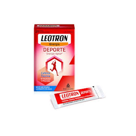 Imagen de Leotron deporte 20 sobres bucodispersable
