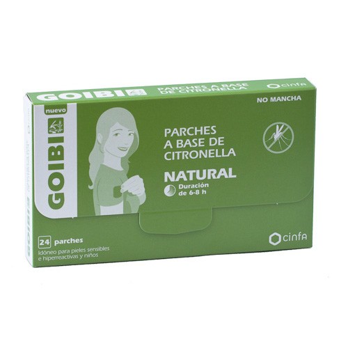 Imagen de GOIBI PARCHES CITRONELA 24 PARCHES