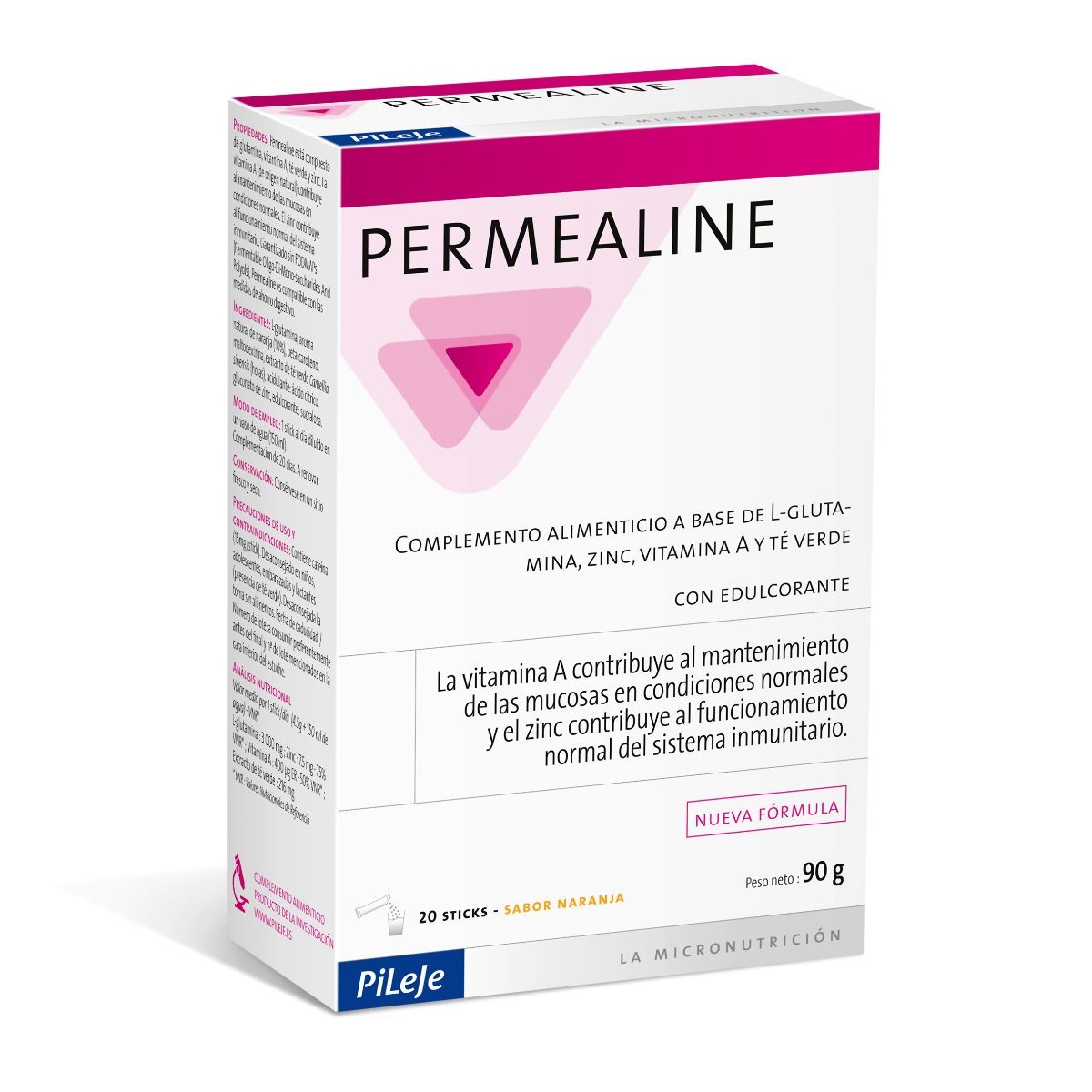 Imagen de Pileje Permealine naranja 20 sticks