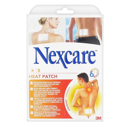 Imagen de Nexcare Parche Calor 6 H 9,5X13 5U