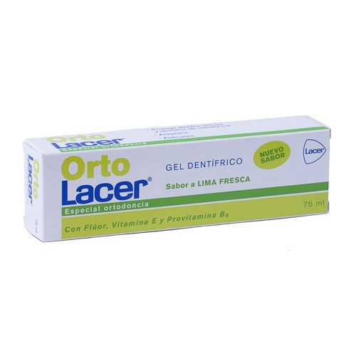 Imagen de ORTOLACER GEL DENTIFRICO LIMA FRESCA 75M