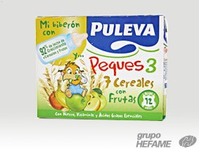 Imagen de Puleva peques 3 con 7 cereales y fruta 10 packs 3x200ml