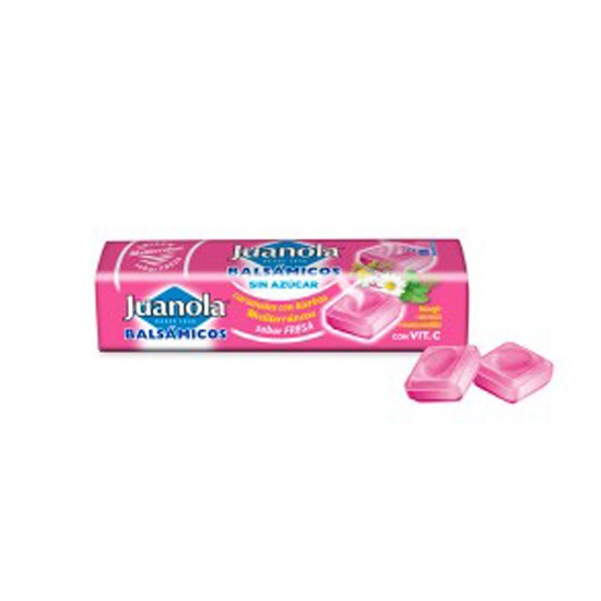 Imagen de Juanola Caramelos Balsámicos Sabor Fresa 30 g