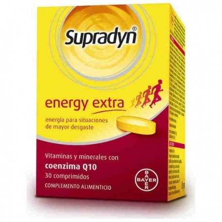 Imagen de Supradyn energy extra 30 comprimidos
