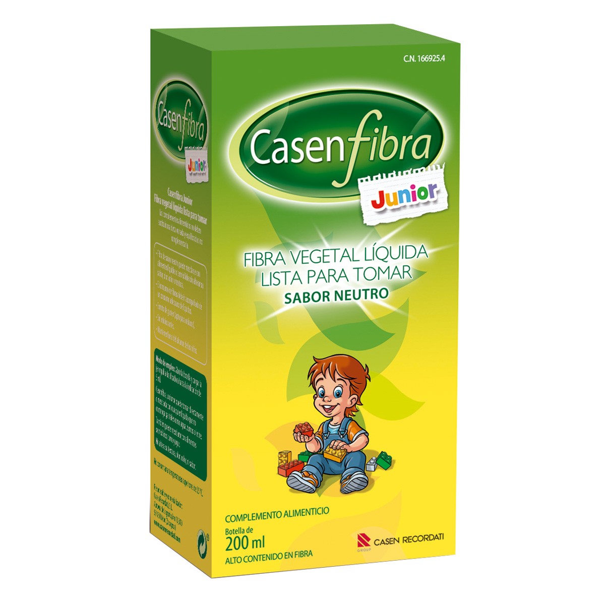 Imagen de Casenfibra Junior liquido botella 200ml