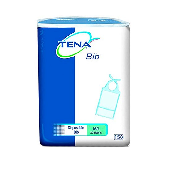 Imagen de Tena Babero adulto desechable M/L 150uds